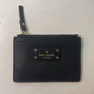 Kate Spade Outlet Card Holder, Black